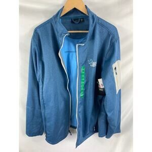 NWT Dunbrooke NLF Team Apparel Detroit Lions Zip Sweatshirt Size XL
